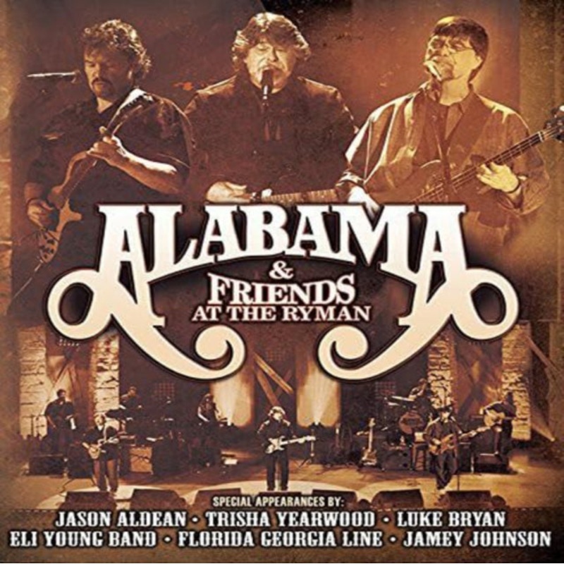 Alabama & Friends – At The Ryman – CD