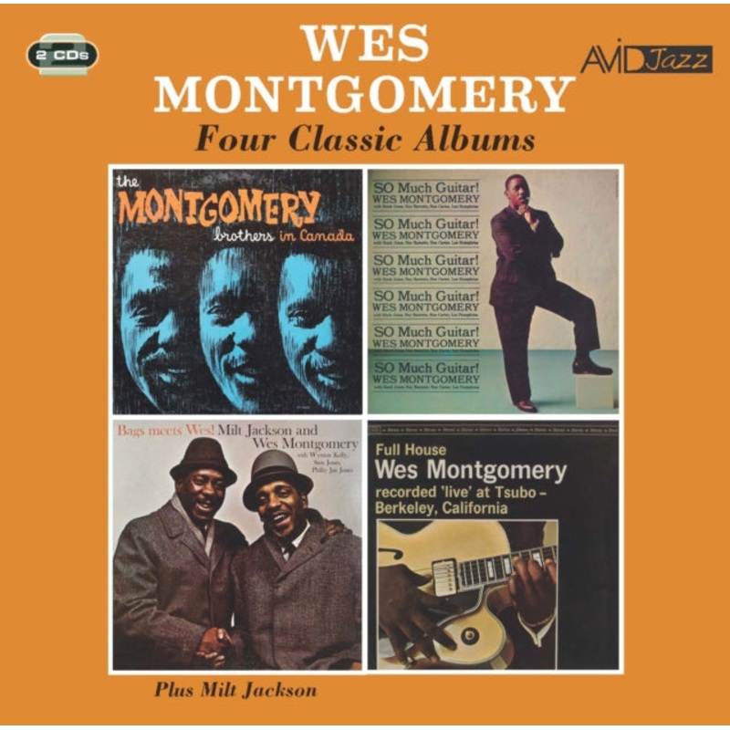 Wes Montgomery – Montgomery Brothers In Canada / So Much Guitar! / Bags Meet Wes! / Full House – CD
