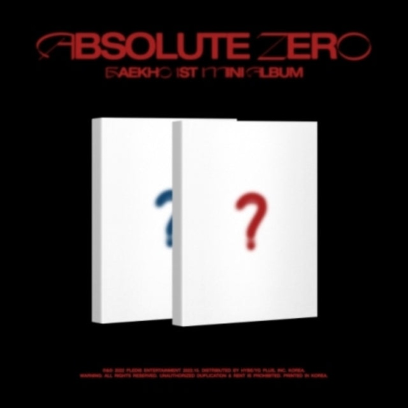 Baekho – Absolute Zero – CD