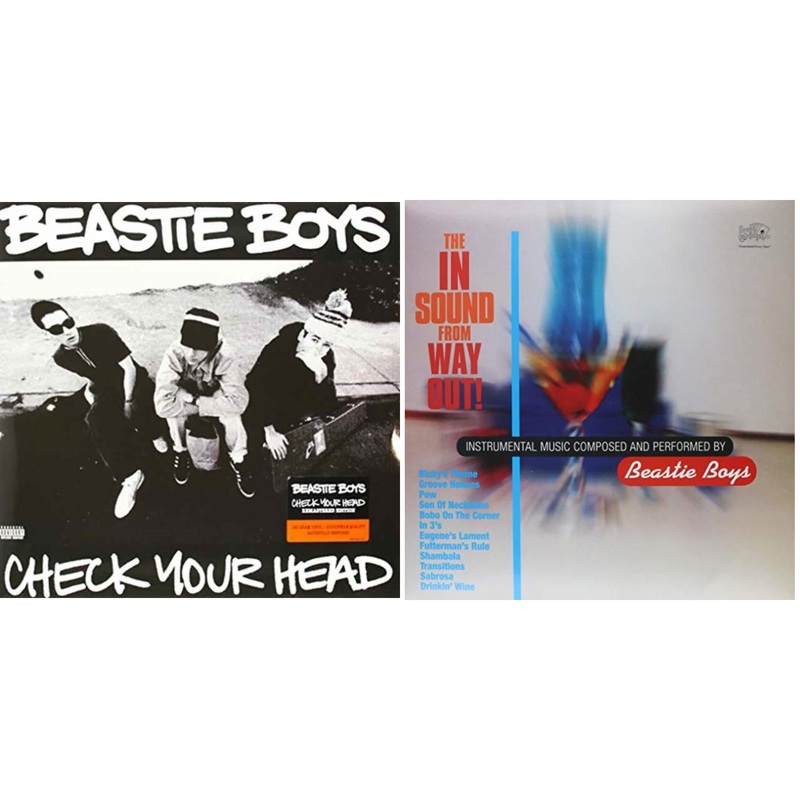 Beastie Boys – Check Your Head & In Sound From Way Out (180G) – LP Vinyl Bundle