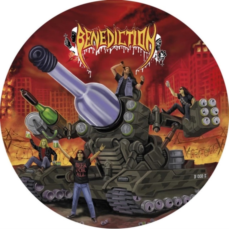 Benediction – Grotesque/Ashen Epitaph (Picture Disc) – 7 Inch Vinyl