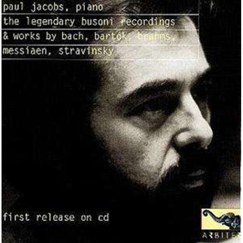 Paul Jacobs – Legendary Busoni Recordings – CD