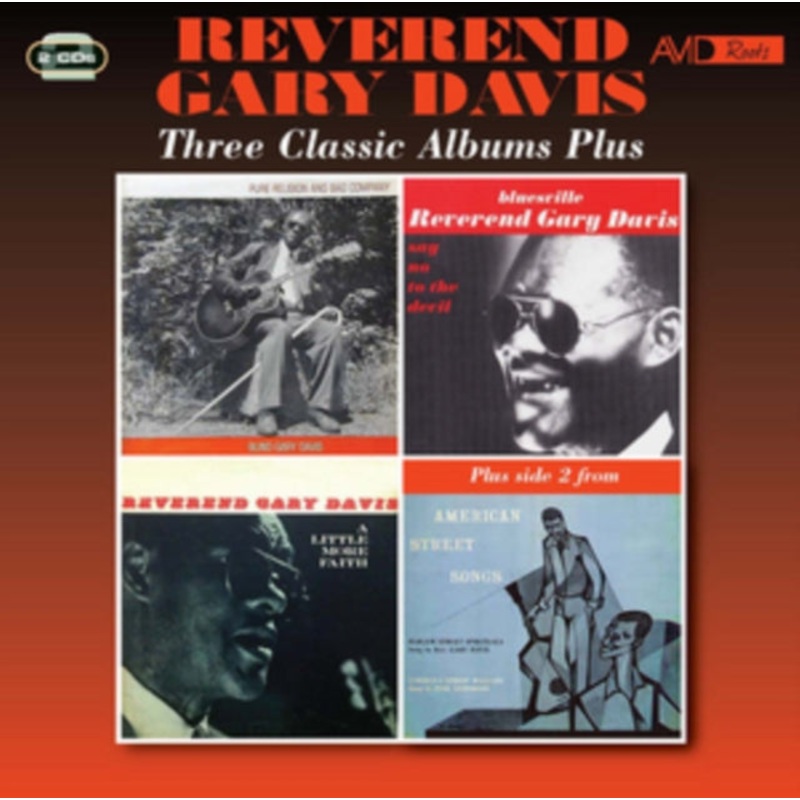 Reverend Gary Davis – Three Classic Albums Plus – CD