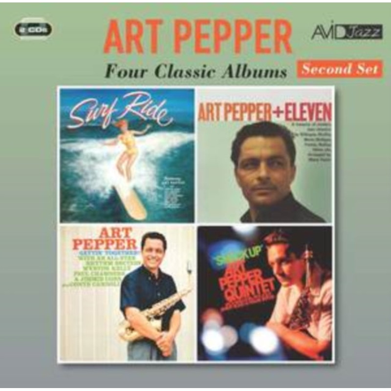 Art Pepper – Surf Ride / Art Pepper + 11 / Getting Together / Smack Up (2CD)