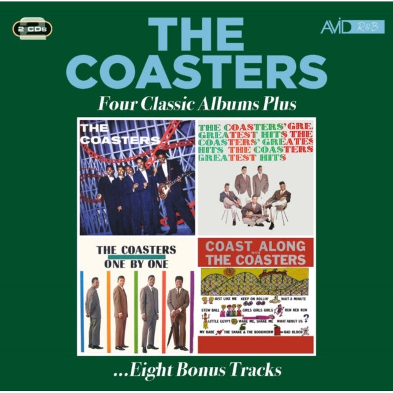 Coasters – Coasters / Greatest Hits / One By One / Coast Along W/ The Coasters – CD