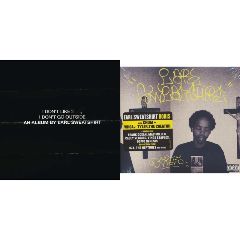 Earl Sweatshirt – I Don’t Like Shit I Don’t Go Outside & Doris – CD Bundle