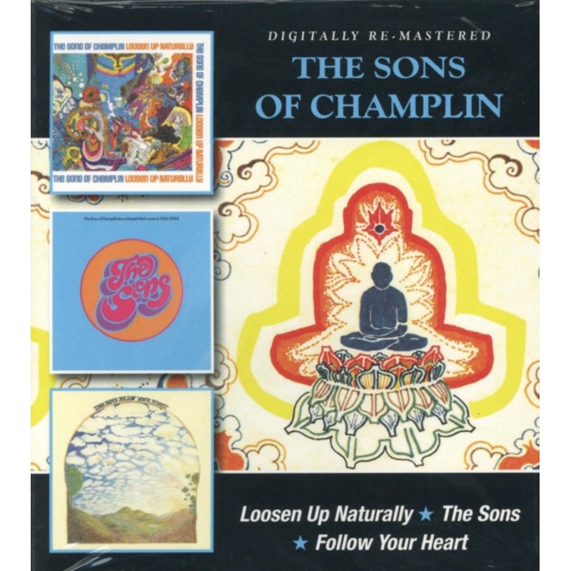 Sons Of Champlin – Loosen Up Naturally / Sons / Follow Your Heart (Remastered) – CD