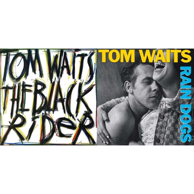 Tom Waits – Black Rider (Remaster) & Rain Dogs (Remaster) – LP Vinyl Bundle