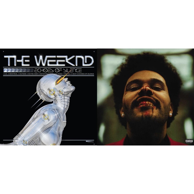 Weeknd – Echoes Of Silence (Alternate Cover Vinyl/2LP) & After Hours (X) (2LP/Clear W/ Red Splatter Vinyl)