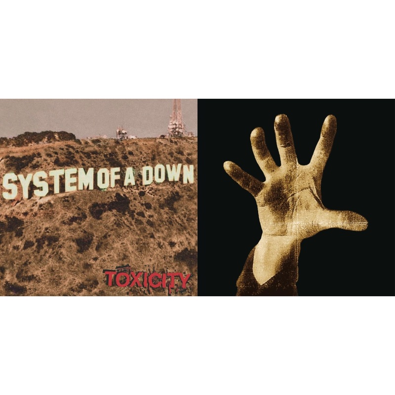 System Of A Down – Toxicity (140G) & System Of A Down (140G) – LP Vinyl Bundle