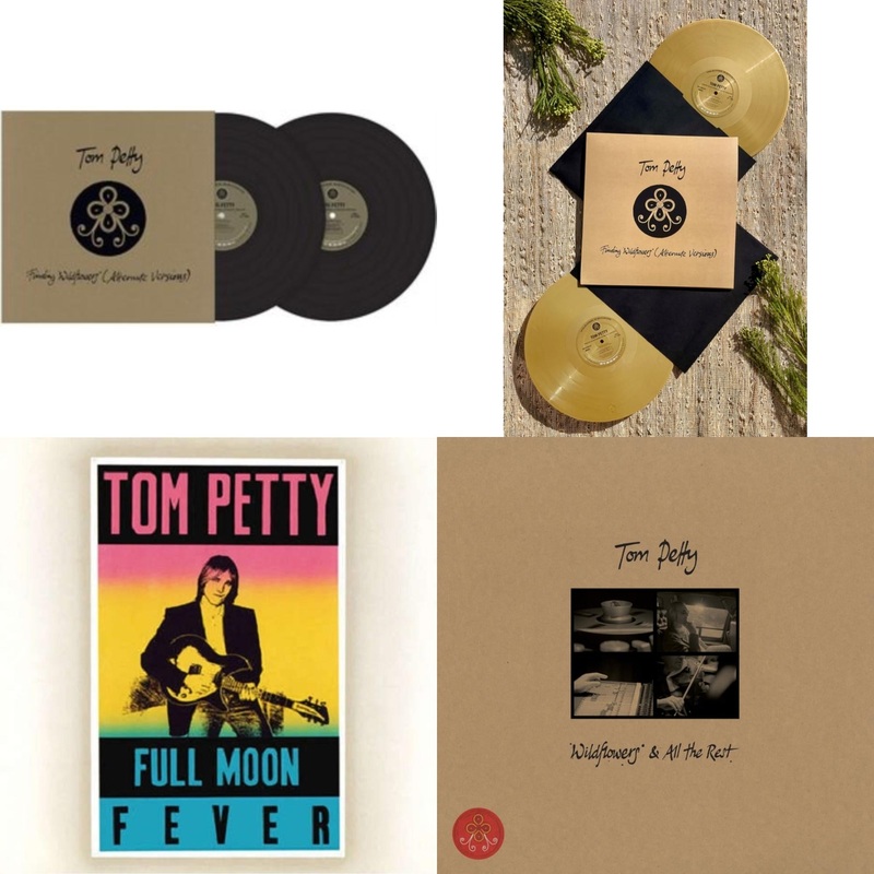 Tom Petty – Finding Wildflowers (Alternate Versions) (2LP) & Finding Wildflowers (Alternate Versions) (2LP/Gold Vinyl) (I) & Full Moon Fever (180G) & Wildflowers & All The Rest (3LP)