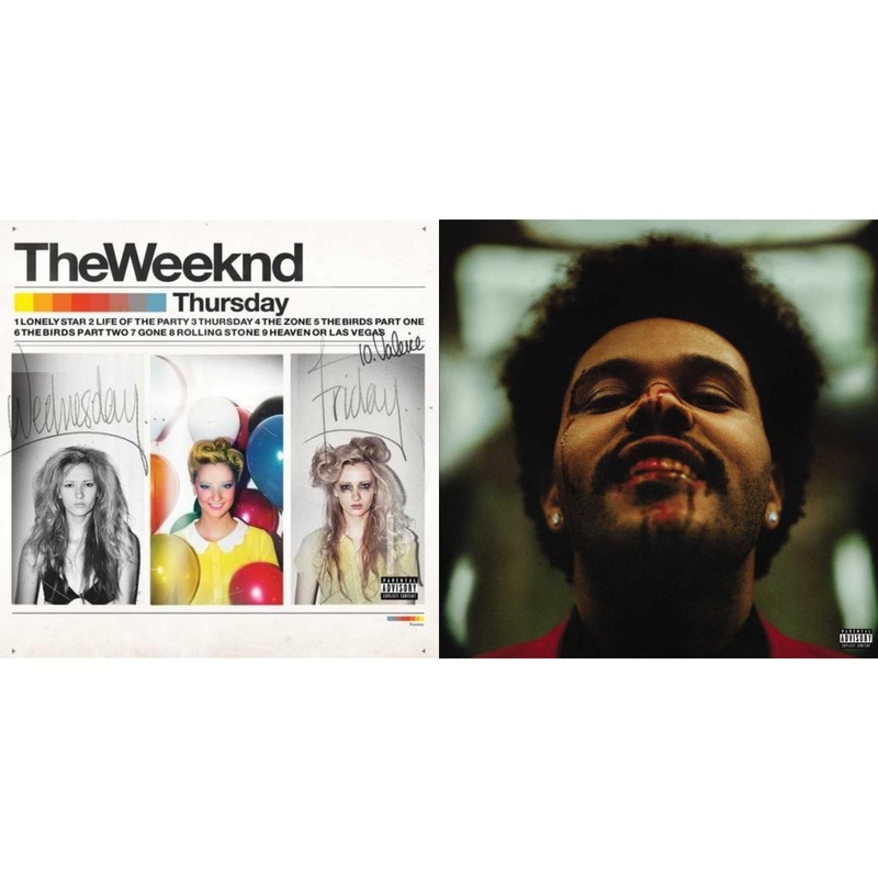 Weeknd – Thursday & After Hours (X) (2LP/Clear W/ Red Splatter Vinyl)