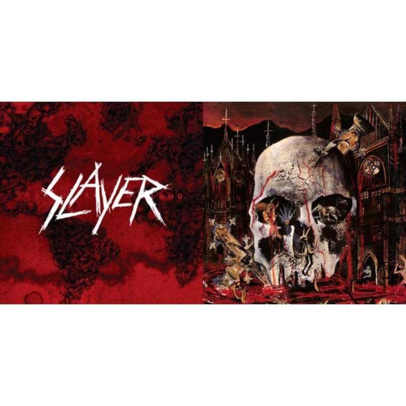 Slayer – World Painted Blood & South Of Heaven – LP Vinyl Bundle