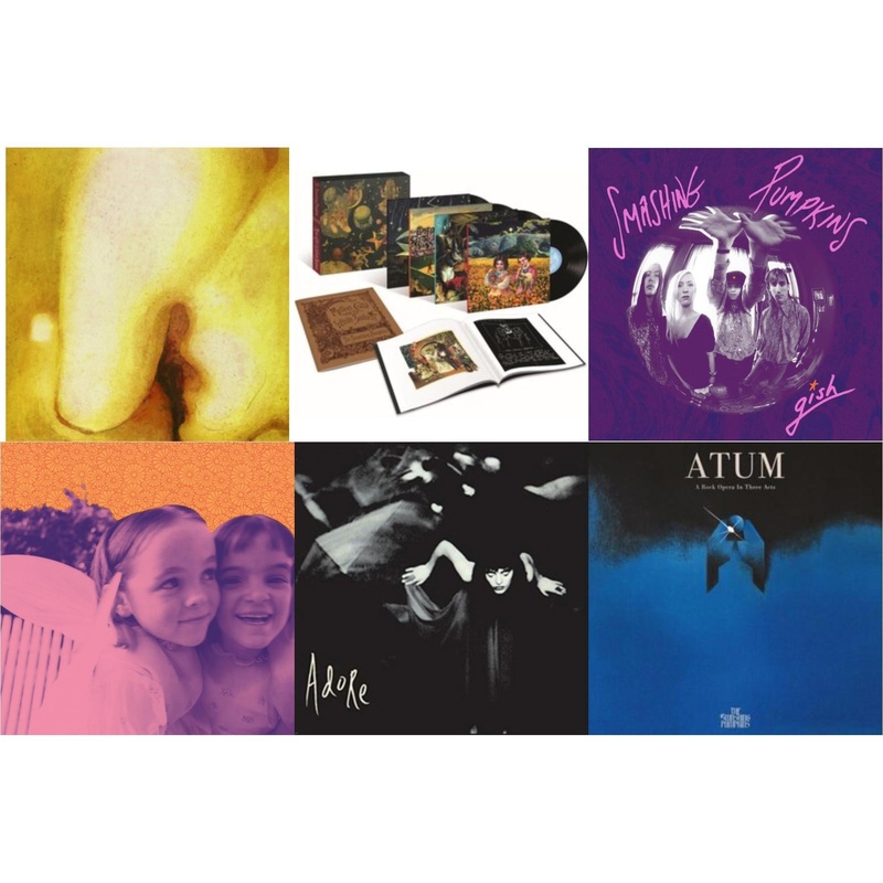 Smashing Pumpkins – Pisces Iscariot & Mellon Collie & Infinite Sadness & Gish & Siamese Dream & Adore (2LP) & Atum (4LP)