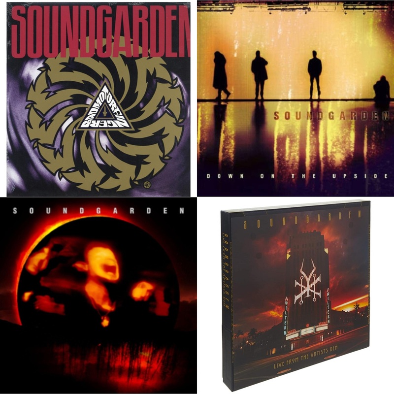 Soundgarden – Badmotorfinger & Down On The Upside (2LP) & Superunknown & Live At The Artists Den (4LP/2CD/Blu-Ray Super Deluxe Edition)