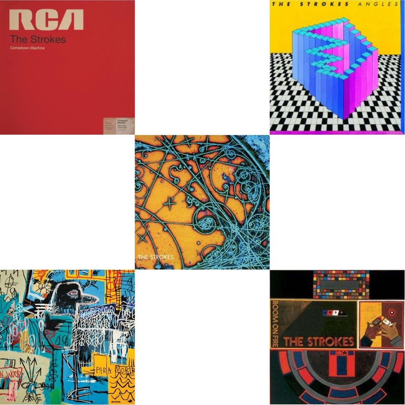 Strokes – Comedown Machine & New Abnormal (180G/Clear Apet Slipcase/Dl Insert) & Is This It & Angles (Gatefold) & Room On Fire – LP Vinyl Bundle