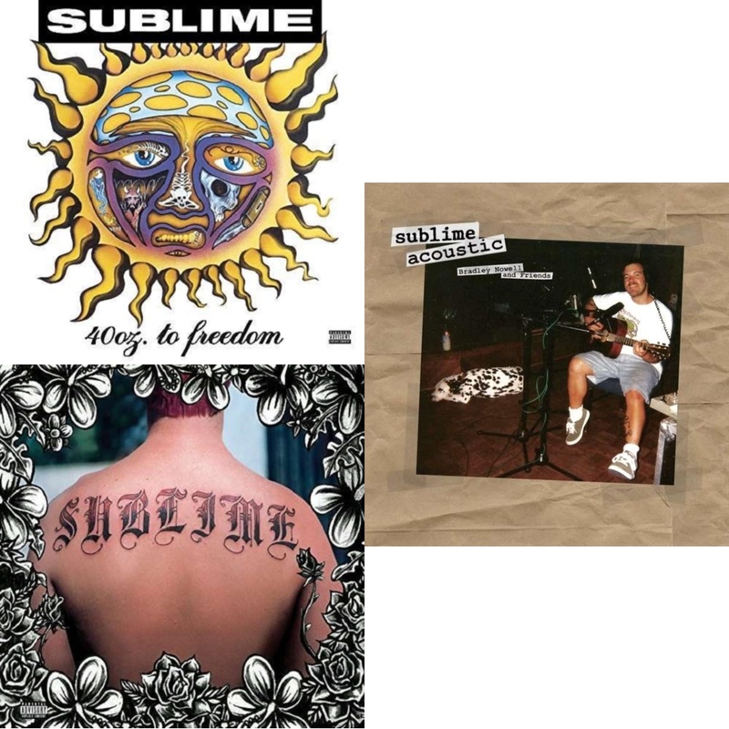 Sublime – 40Oz. To Freedom & Sublime & Acoustic: Bradley Nowell & Friends – LP Vinyl Bundle