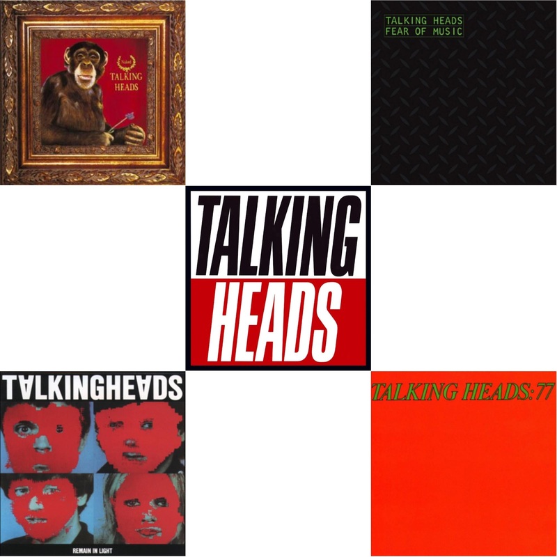 Talking Heads – Naked & Remain In Light & True Stories (Translucent Red LP Vinyl) (Rocktober) & Fear Of Music & Talking Heads: 77