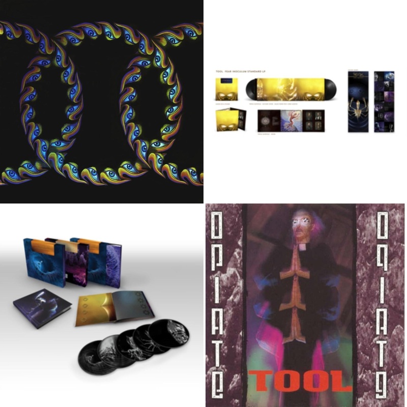 Tool – Lateralus (2LP/Picture Disc/4 Different Images/Holographic Gatefold) & Fear Inoculum (3LP/180G) & Fear Inoculum (Le) (Limited/180G/5LP/Etching Side) & Opiate Ep