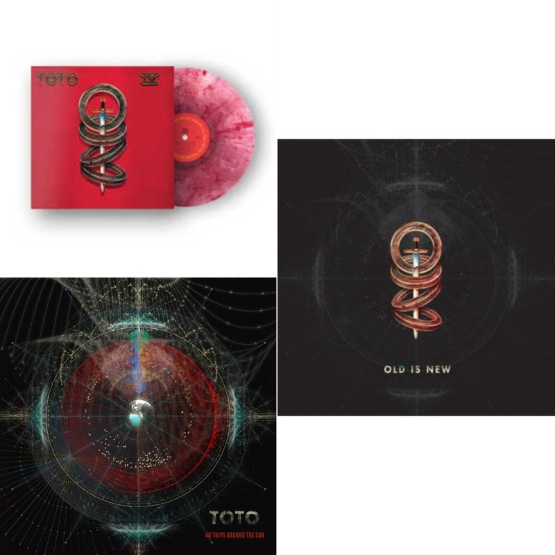 Toto – Iv (Bloodshot Red LP Vinyl) (Rsd Essential) & 40 Trips Around The Sun: Greatest Hits (2LP/150G/Dl Card) & Old Is New (140G/Dl Insert)