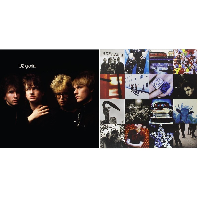 U2 – Gloria (40Th Anniversary/180G/Transparent Yellow LP Vinyl) & Achtung Baby (180G/2 LP)