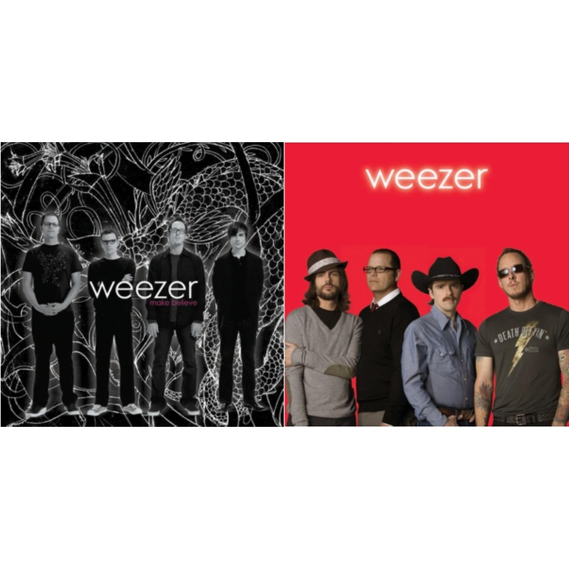Weezer – Make Believe & Weezer (Red Album) – LP Vinyl Bundle