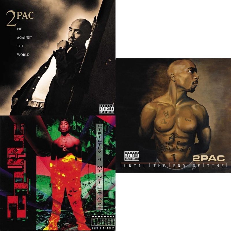 2Pac – Me Against The World (2LP) & Strictly 4 My N.I.G.G.A.Z. (2 LP) & Until The End Of Time(X) (4LP)