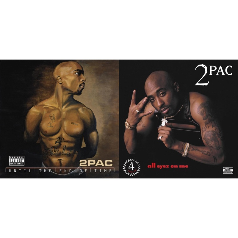 2Pac – Until The End Of Time(X) (4LP) & All Eyez On Me (4LP)
