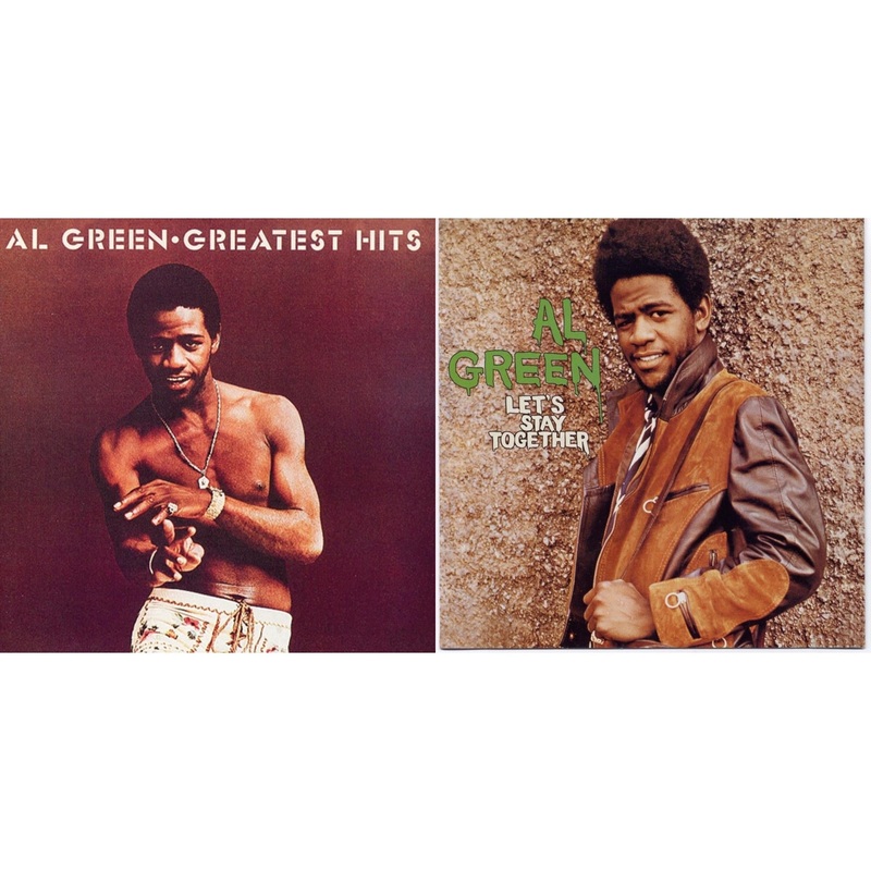 Al Green – Greatest Hits & Let’s Stay Together – LP Vinyl Bundle