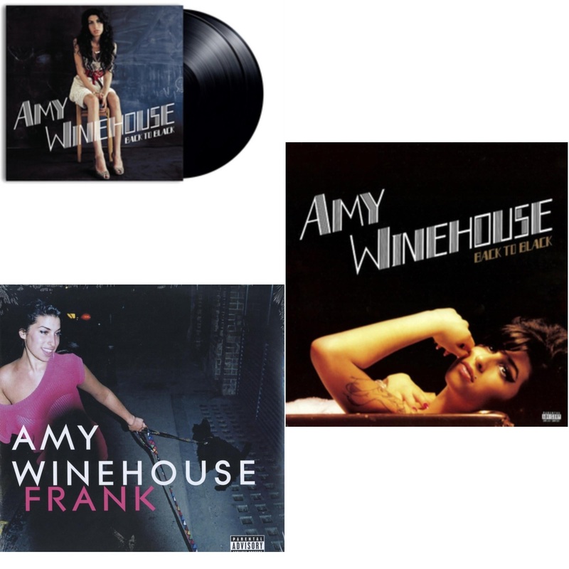 Amy Winehouse – Back To Black (Deluxe Edition) (180G/Dl Card/Limited) & Frank (Exp) & Back To Black – LP Vinyl Bundle