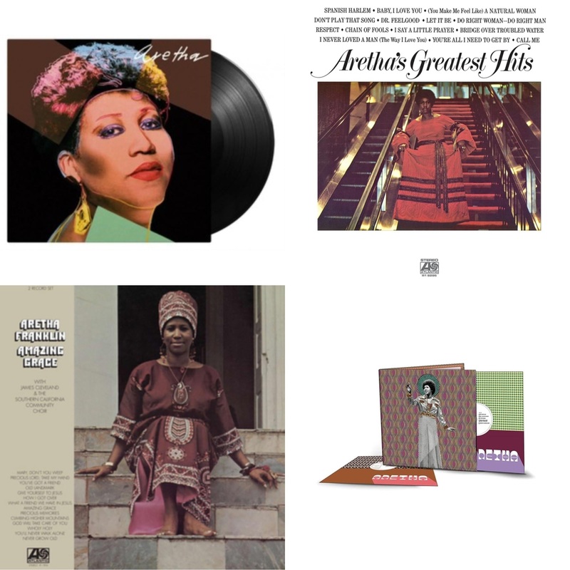 Aretha Franklin – Aretha (180G) & Greatest Hits & Amazing Grace & Aretha (2LP/140G)