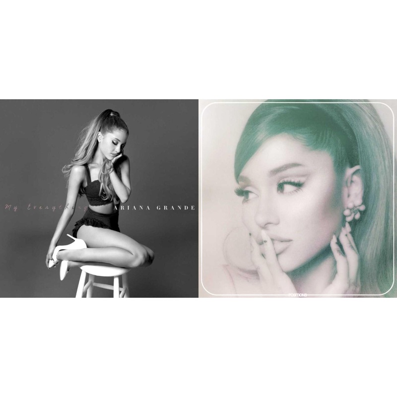 Ariana Grande – My Everything & Positions (Coke Bottle Clear LP Vinyl)