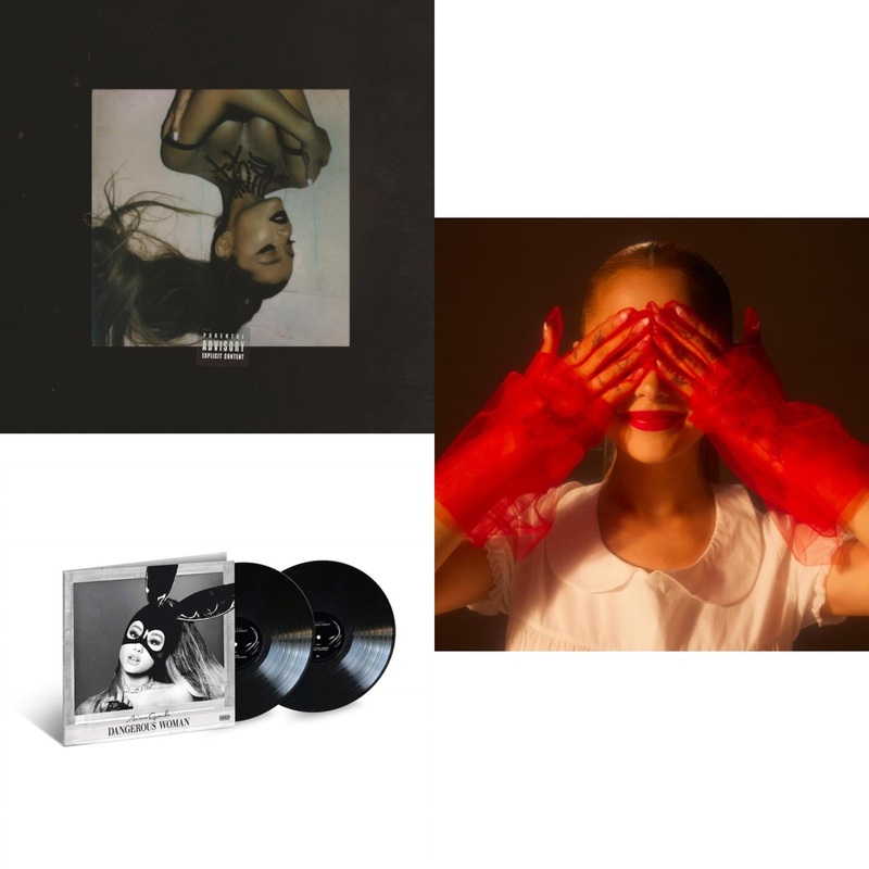 Ariana Grande – Thank U, Next & Dangerous Woman (2LP) & Eternal Sunshine (X) (Ruby LP Vinyl)