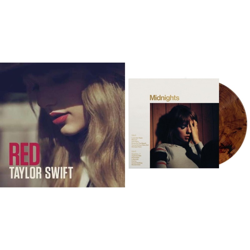 Taylor Swift – Red & Midnights (X) (Mahogany Color LP Vinyl)