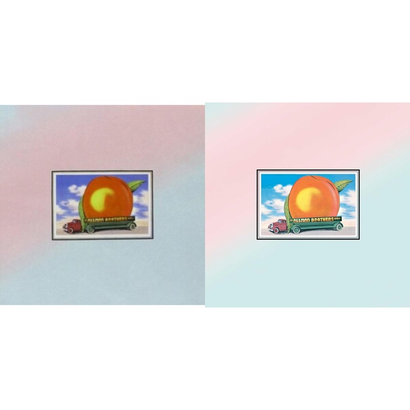 Allman Brothers Band – Eat A Peach (Light Pink & Light Blue LP Vinyl) & Eat A Peach (2LP)