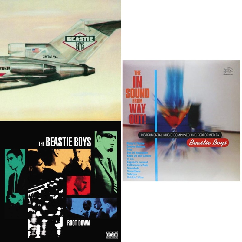 Beastie Boys – Licensed To Ill (30Th Anniversary Edition) & Root Down Ep & In Sound From Way Out (180G) – LP Vinyl Bundle