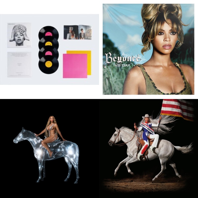 Beyonce – Homecoming: The Live Album (4LP/Slipcase Jacket/Booklet) & B’day (2LP/180G) & Renaissance (X) (180G/2LP) & Cowboy Carter (X) (2LP/180G)