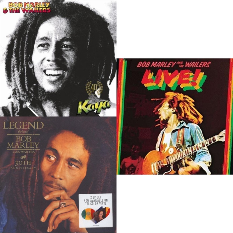 Bob & The Wailers Marley – Kaya 40 (2 LP) & Legend (30Th Anniversary) & Live (180G)