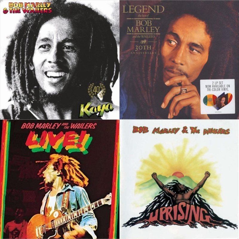Bob & The Wailers Marley – Kaya 40 (2 LP) & Legend (30Th Anniversary) & Live (180G) & Uprising
