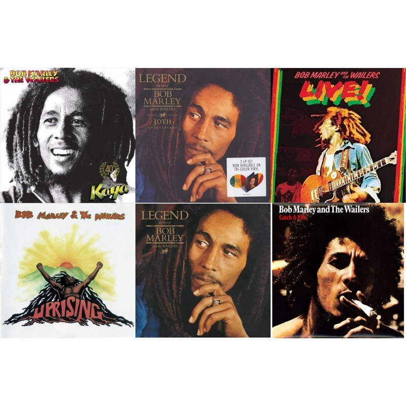 Bob & The Wailers Marley – Kaya 40 (2 LP) & Legend (30Th Anniversary) & Live (180G) & Uprising & Legend & Catch A Fire
