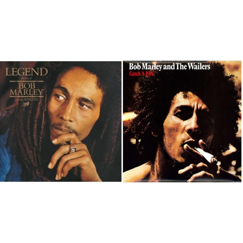 Bob & The Wailers Marley – Legend & Catch A Fire – LP Vinyl Bundle