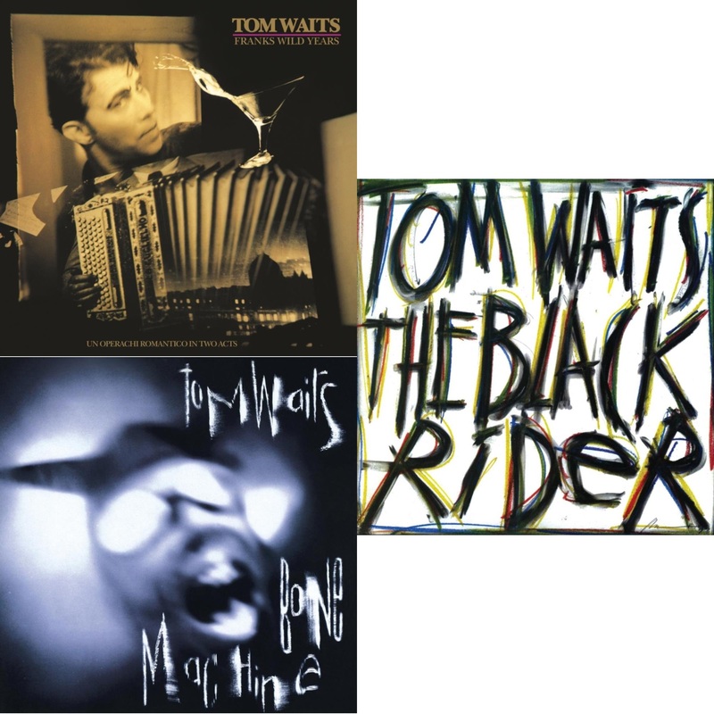 Tom Waits – Frank’s Wild Years (Remaster) & Bone Machine (Remaster) & Black Rider (Remaster) – LP Vinyl Bundle