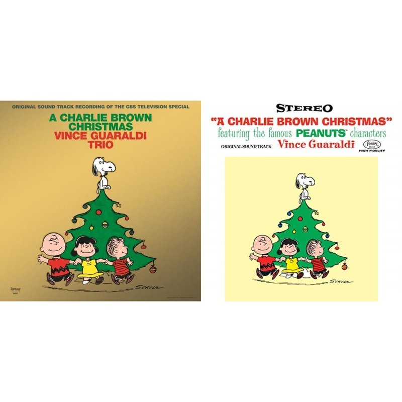 Vince Trio Guaraldi – Charlie Brown Christmas (2022 Gold Foil Edition) & Charlie Brown Christmas (180G) – LP Vinyl Bundle