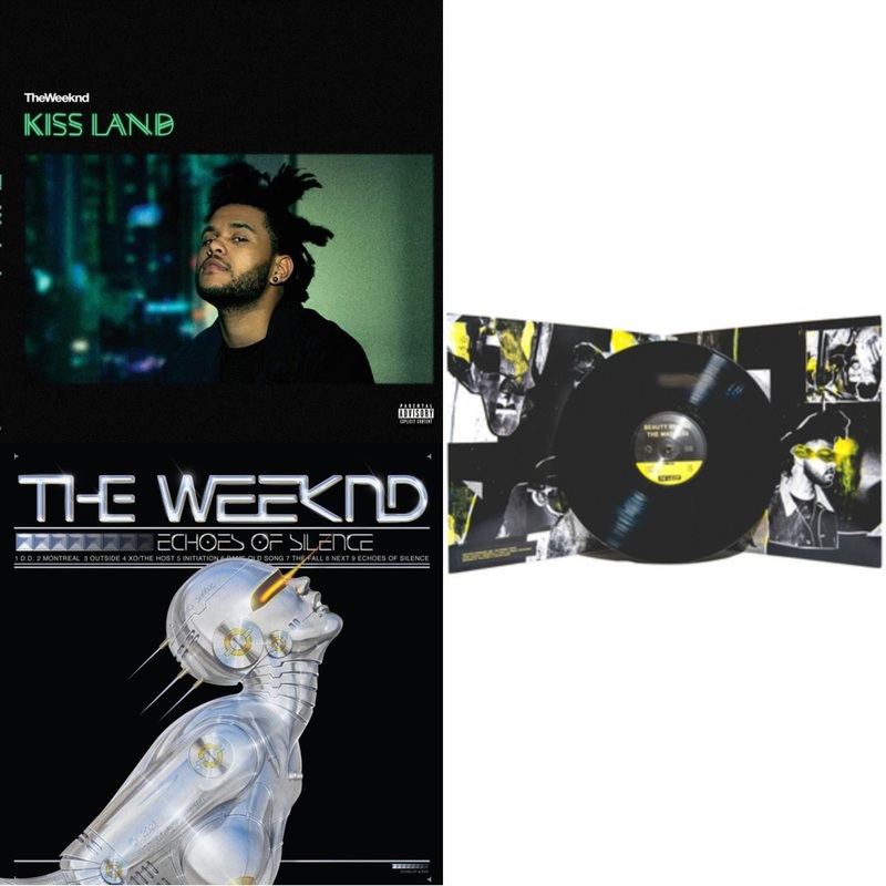 Weeknd – Kiss Land (2 LP/Seaglass Vinyl) & Echoes Of Silence (Alternate Cover Vinyl/2LP) & Beauty Behind The Madness (X)
