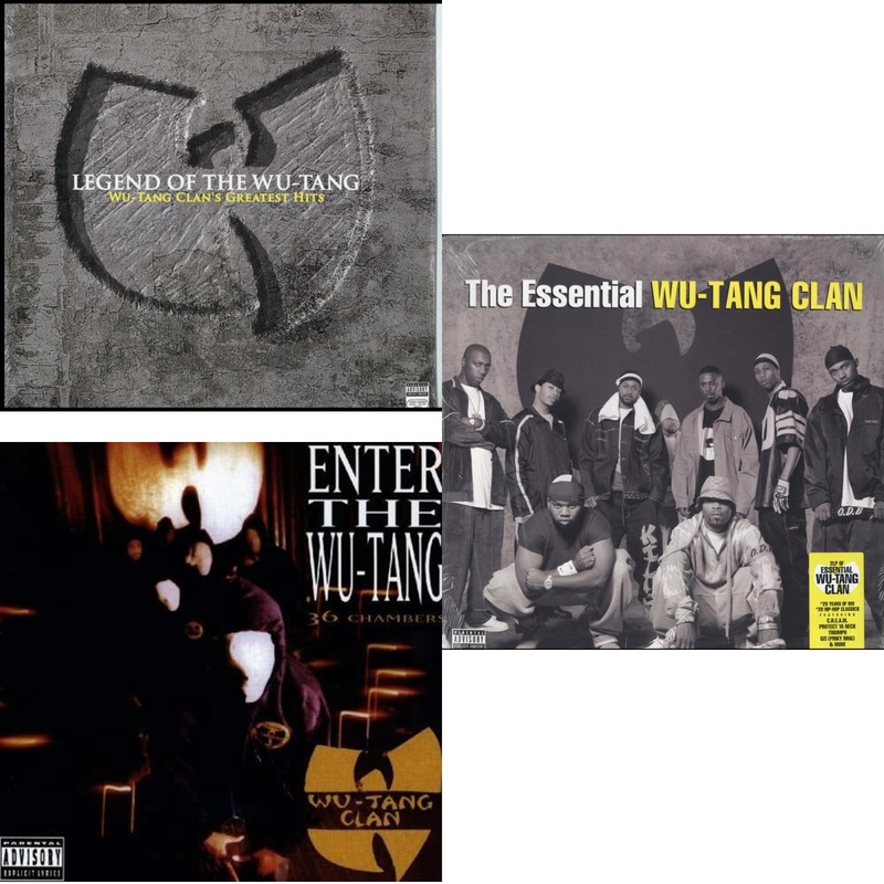 Wu-Tang Clan – Legend Of The Wu-Tang: Greatest Hits & Enter The Wu-Tang & Essential Wu-Tang Clan – LP Vinyl Bundle