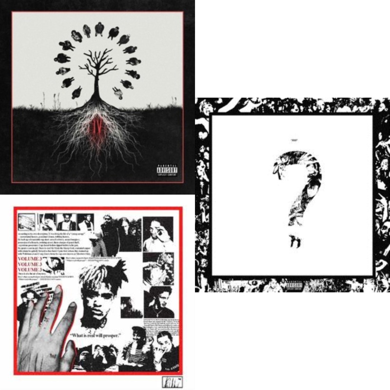 Xxxtentacion – Xxxtentacion Presents: Members Only Vol. 4 (2LP) & Xxxtentacion Presents: Members Only Vol. 3 (2LP) & ?