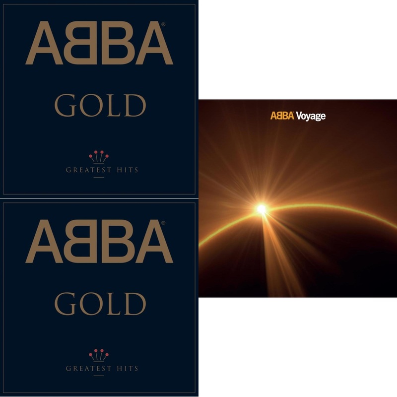 Abba – Gold – Greatest Hits (Picture Disc/2LP) & Gold – Greatest Hits (Gold Vinyl/2LP) & Voyage