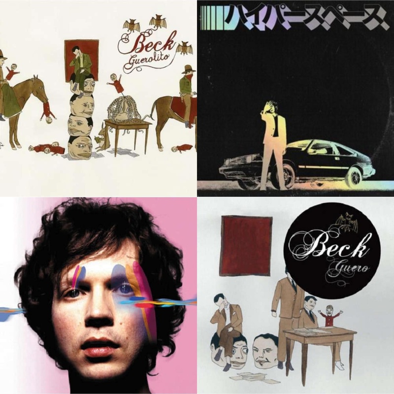 Beck – Guerolito & Hyperspace (2020 Deluxe Edition/Holographic Jacket/Booklet) & Sea Change (140G/Gatefold/Dl Card) & Guero – LP Vinyl Bundle