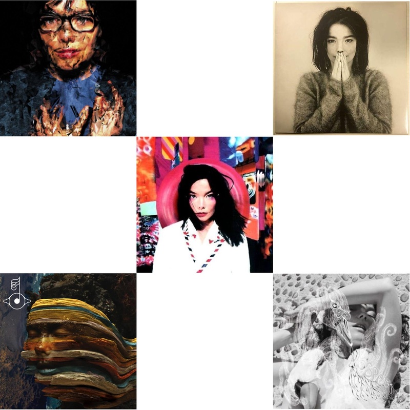 Bjork – Selma Songs & Bastards: Remix & Post & Debut & Vespertine – LP Vinyl Bundle