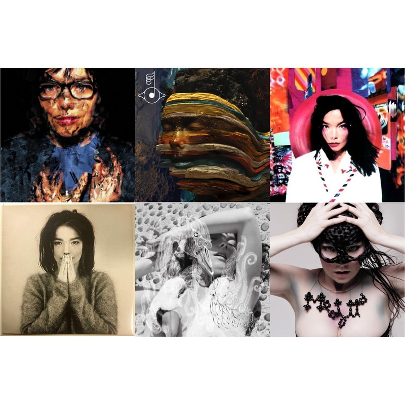 Bjork – Selma Songs & Bastards: Remix & Post & Debut & Vespertine & Medulla – LP Vinyl Bundle